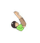 元気な男兄弟（個別スタンプ：34）
