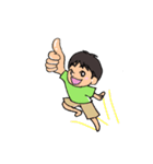 元気な男兄弟（個別スタンプ：38）