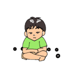 元気な男兄弟（個別スタンプ：40）