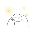 大きな前向きな子ども 2（個別スタンプ：7）