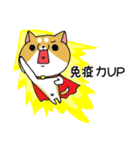 コロナ禍の柴犬（個別スタンプ：23）