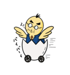 頑張れ！働くひよこさん（個別スタンプ：32）