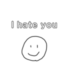 英語で苦手な人に言う言葉（個別スタンプ：2）