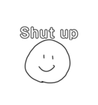 英語で苦手な人に言う言葉（個別スタンプ：12）