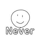 英語で苦手な人に言う言葉（個別スタンプ：16）
