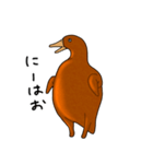 中国語を少し喋る北京ダック（個別スタンプ：2）