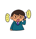 今日も働く会社員！（個別スタンプ：4）