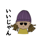 dreadlocks man（個別スタンプ：4）