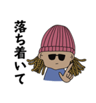 dreadlocks man（個別スタンプ：14）