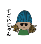 dreadlocks man（個別スタンプ：16）