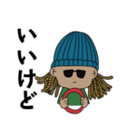 dreadlocks man（個別スタンプ：18）