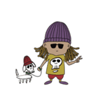 dreadlocks man（個別スタンプ：19）