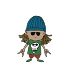 dreadlocks man（個別スタンプ：23）