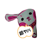 かたみみうさぎ（個別スタンプ：4）