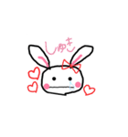 溺愛するうさたん。（個別スタンプ：3）