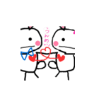 溺愛するうさたん。（個別スタンプ：7）