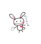 溺愛するうさたん。（個別スタンプ：10）