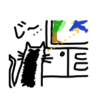 猫シンプルイラストNo.1（個別スタンプ：10）