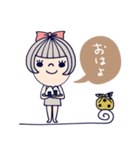 mottoの大人かわいい♡ラテカラー♪（個別スタンプ：1）