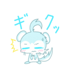 キタイイズナさんとエゾモモンガさんの日常（個別スタンプ：26）