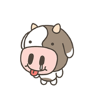 子牛の頌号の日常生活（個別スタンプ：1）