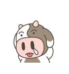 子牛の頌号の日常生活（個別スタンプ：7）