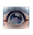 単眼娘ぽるかちゃん（個別スタンプ：5）