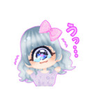 単眼娘ぽるかちゃん（個別スタンプ：22）