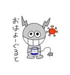 あくまで、悪魔の生活のいちぶ。ぱーと2（個別スタンプ：1）