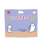 夫の考えたスタンプを描かされた（個別スタンプ：9）