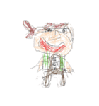 かえでくんのお絵描き集 ③（個別スタンプ：1）