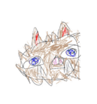 かえでくんのお絵描き集 ③（個別スタンプ：4）