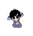 かわいい人外くん（個別スタンプ：2）