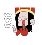 かわいい人外くん（個別スタンプ：5）