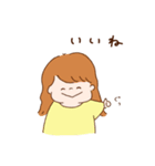 のほほ〜ん、しほかちゃん。（個別スタンプ：5）