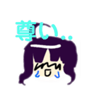 恐竜パーカー女子（個別スタンプ：13）
