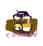 恐竜パーカー女子（個別スタンプ：20）