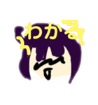恐竜パーカー女子（個別スタンプ：24）