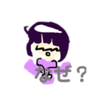 恐竜パーカー女子（個別スタンプ：25）