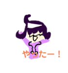 恐竜パーカー女子（個別スタンプ：26）