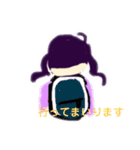 恐竜パーカー女子（個別スタンプ：27）