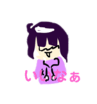 恐竜パーカー女子（個別スタンプ：34）