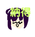 恐竜パーカー女子（個別スタンプ：35）