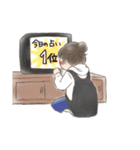 情緒不安定女子の日常（個別スタンプ：6）