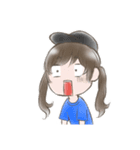 情緒不安定女子の日常（個別スタンプ：21）