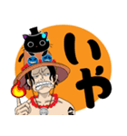 ONE PIECEコラボスタンプとやま動画工房（個別スタンプ：14）