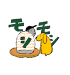僕と犬のワンフレーズ（個別スタンプ：3）