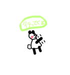 元気パンダ（個別スタンプ：3）