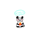 元気パンダ（個別スタンプ：4）