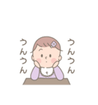 ベビーつむぎちゃんスタンプ  '◡'（個別スタンプ：21）